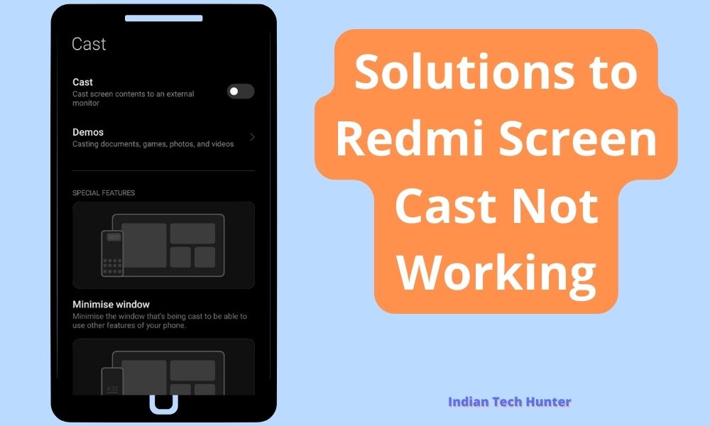 Solutions to Redmi Screen Cast Not Working